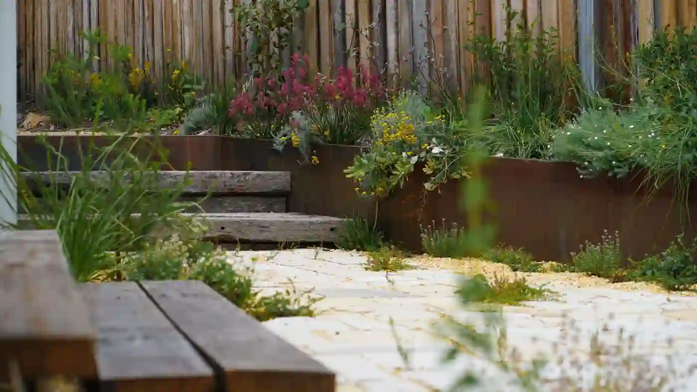 Sandstone Courtyard — Forrest, Canberra
